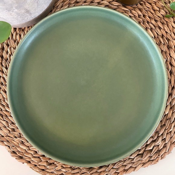 Williams Sonoma Terre Sage Green Salad Plate Matte Discontinued 8 3/4” HTF Rare - Picture 1 of 3